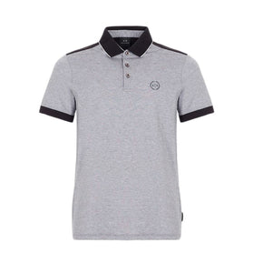 Polo Slim Gris en Coton