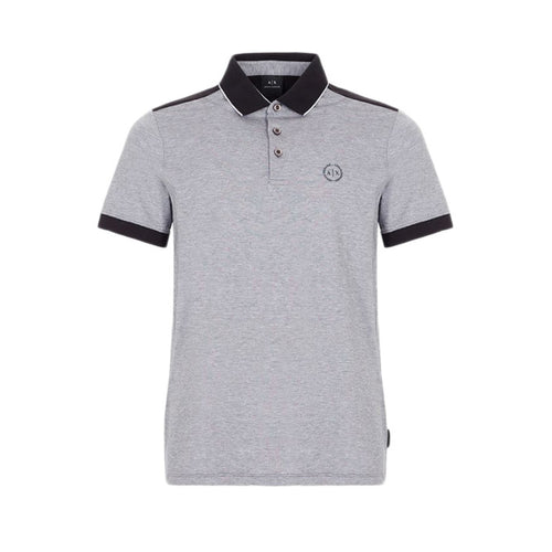 Polo Slim Gris en Coton