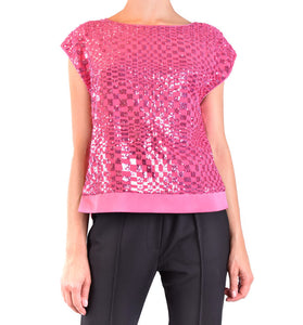 Haut Rose à Paillettes