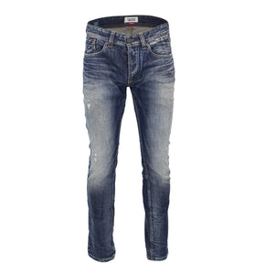 Jean Slim Bleu Effet Usé