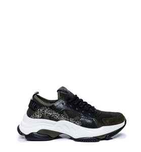 Sneakers Vertes en Tissu