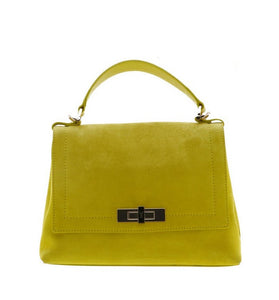 Sac à Main Jaune en Cuir