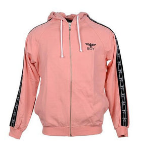 Sweat Rose à Capuche