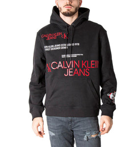 Sweat Noir à Capuche