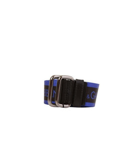 Ceinture Bleue en Tissu