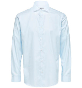 Chemise Bleu Azur en Coton