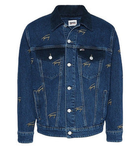 Veste en Jean Bleu