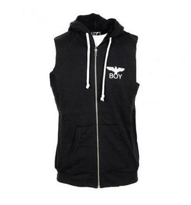 Sweat Noir à Capuche