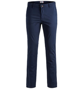 Pantalon Bleu en Coton