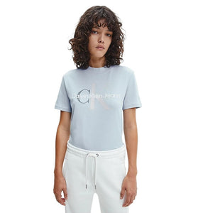 T-Shirt Bleu en Coton