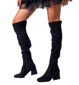Bottes Hautes Noires