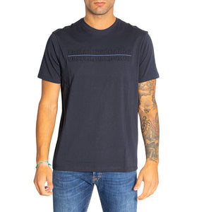T-Shirt Bleu en Coton