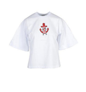 T-Shirt Blanc en Coton