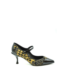 Escarpins Noirs et Jaunes