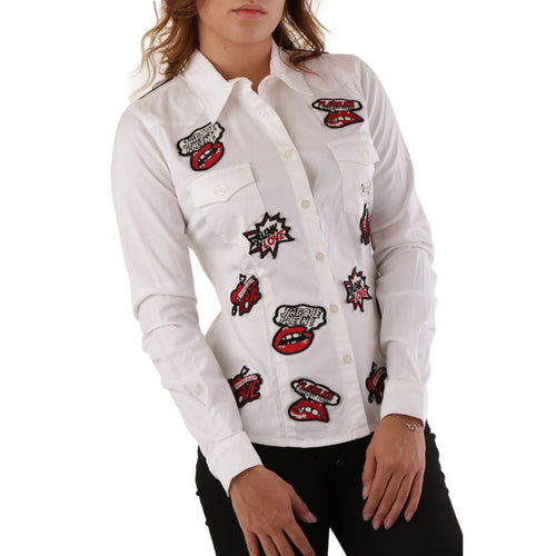 Chemise Blanche "J'adore Plein !"