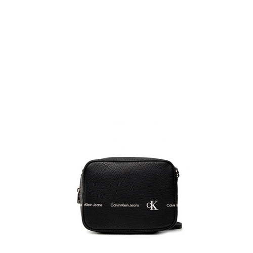 Petit Sac Porté Epaule Noir en Cuir CK