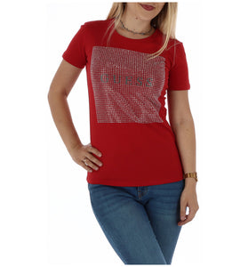 T-Shirt Rouge en Coton
