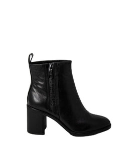 Bottines Noires en Cuir