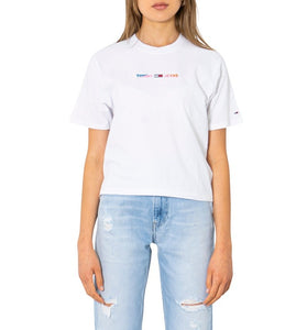 T-shirt Blanc en Coton