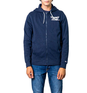 Sweat Bleu à Capuche