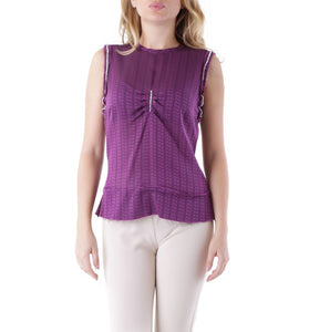 Blouse Violette en Soie