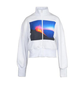 Sweat Blanc en Coton