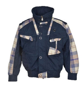 Veste à Carreaux en Coton