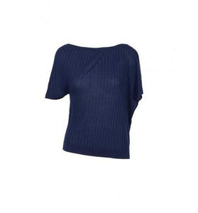 Pull Bleu Marine en Lyocell