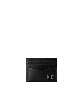 Porte-Cartes Noir en Cuir CK