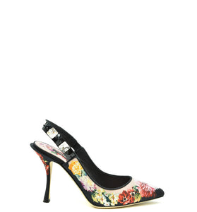 Escarpins à Motif Floral