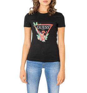 T-Shirt Noir en Coton