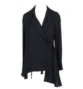 Blouse Noire en Viscose