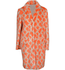Manteau Long Orange