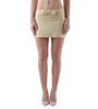 Mini-Jupe Beige