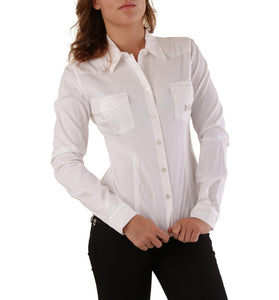 Chemise Blanche "Flowless"