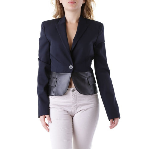 Blazer Bleu en Laine