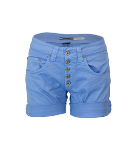 Mini-Short Bleu Ciel en Coton