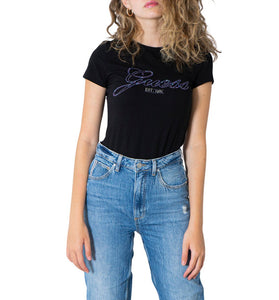 T-Shirt Noir en Coton