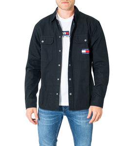 Chemise Noire avec Logo