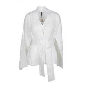 Blouse Blanche en Lyocell