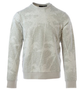 Sweat Gris en Coton Mélangé