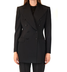 Blazer Noir en Laine