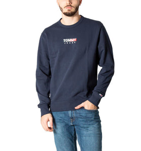 Pull Bleu avec Imprimé Logo