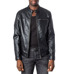 Veste Biker Noir