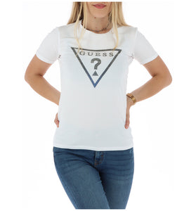 T-Shirt Blanc en Coton