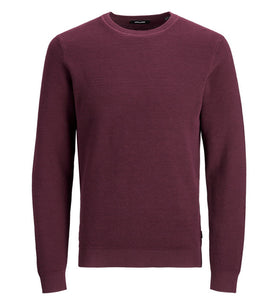 Pull-over Bordeaux en Coton