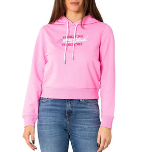 Sweat Rose à Capuche