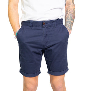 Bermuda Bleu en Coton