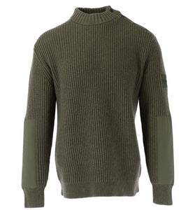 Pull-over Vert en Laine