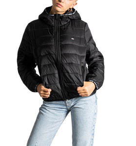 Doudoune Noire avec Logo